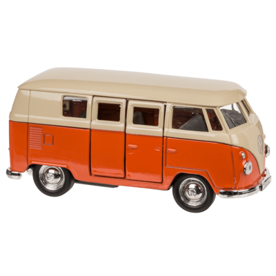 Model car with pull back, VW T1 Bus 1963, [56/0041] - Out of the blue KG -  Online-Shop