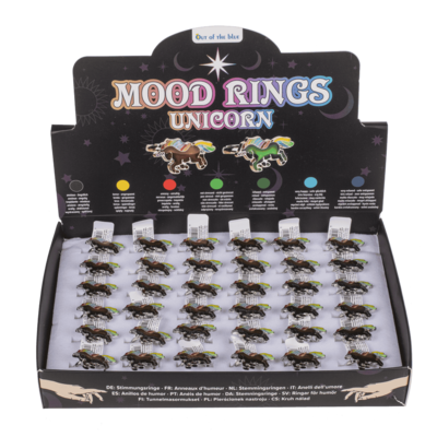 Mood ring, Unicorn, one size,