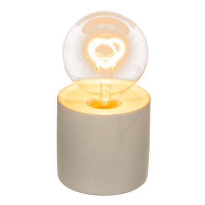 Motif light bulb, Christmas, 8,5 x 16 cm,