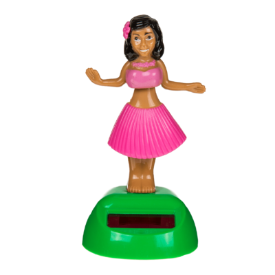 Moveable figurine, Hula Girl I,