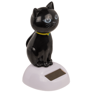 Moveable figurine, Nodding Cat,