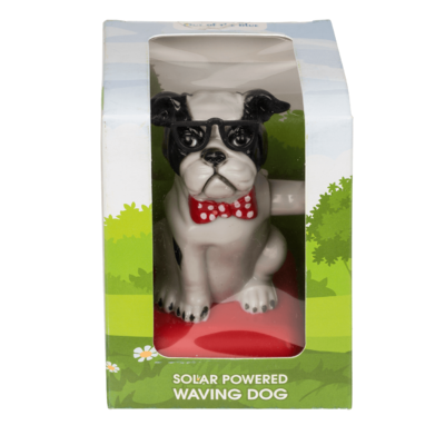 Moveable figurine, Waving Dog,