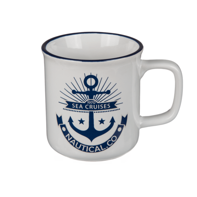 Mug, anchor,