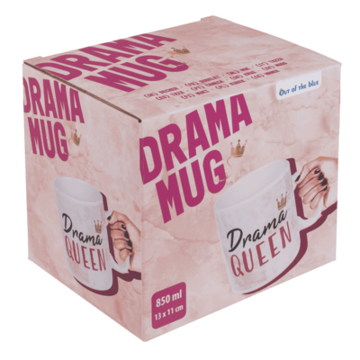 Mug, Drama Queen, 13 x 11 cm,