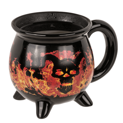 Mug, Fire devil, Stoneware, thermal effect,