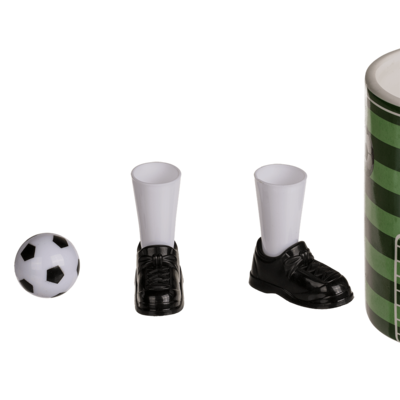 Mug, Football, incl. 2 shoes & 1 ball,