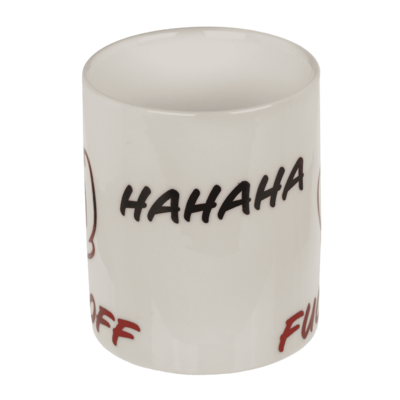 Mug, Fuck Off, Ceramic, 8 x10 cm,