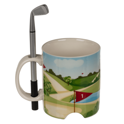 Mug, Golf Course,