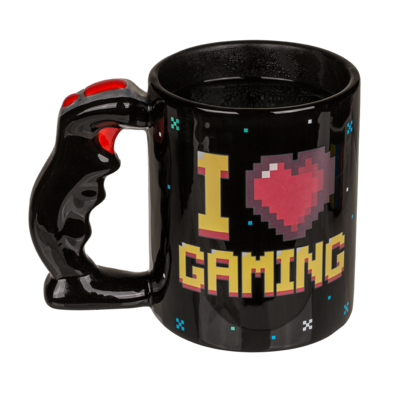Mug, I Love Gaming, with thermal effect,