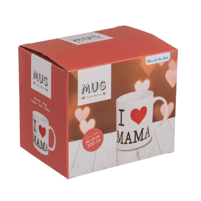 Mug, I love Mama,
