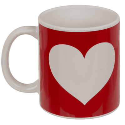 Mug, I love you, with thermal effect, 9.5 x 8 cm
