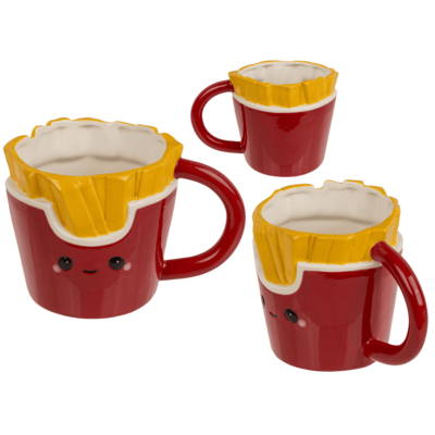 Mug, Kawaii Fries, dolomite,