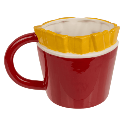 Mug, Kawaii Fries, dolomite,