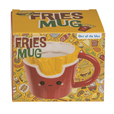 Mug, Kawaii Fries, dolomite,