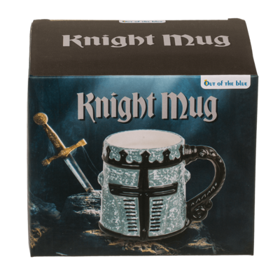 Mug, Knight's armour visor, 14,5 x 11 cm,
