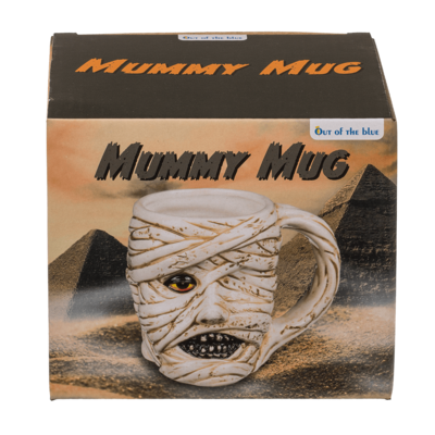 Mug, Momie, env. 14,5 x 11,5 cm, en faience