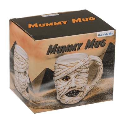 Mug, Momie, env. 14,5 x 11,5 cm, en faience