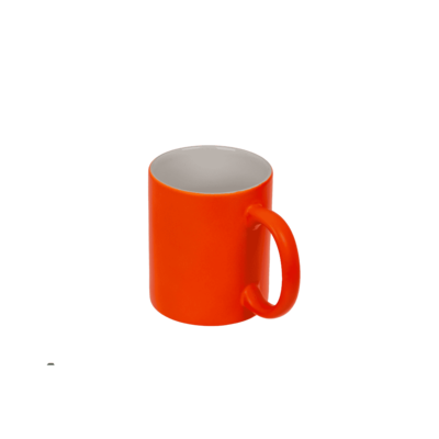 Mug, Neon Orange, made of stoneware, 9 x 8.5 cm,