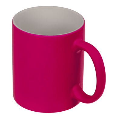 Mug, Neon Pink, made of stoneware, 9 x 8.5 cm,