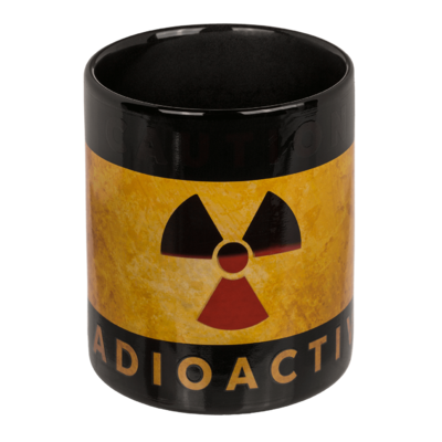 Mug, Nuklear, ca. 9 x 8,5 cm, stoneware,