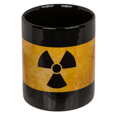 Mug, Nuklear, ca. 9 x 8,5 cm, stoneware,