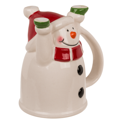 Mug, Père Noël et bonhomme de neige,