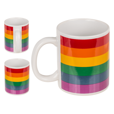 Mug, Pride Flag, ca. 9,5 x 8 cm,
