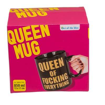 Mug, Queen of fucking everything,