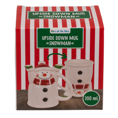 Mug, Santa & Snowman,