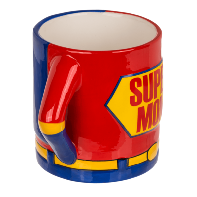 Mug, Super Mom, stoneware,