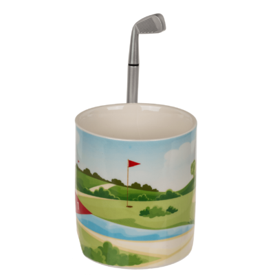 Mug, Terrain de golf,