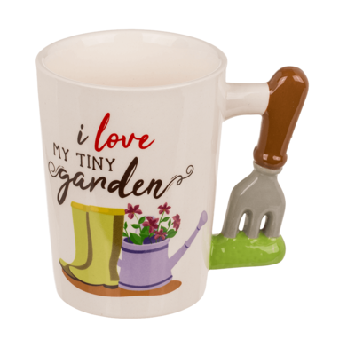 Mug, Tiny Garden, Stoneware,