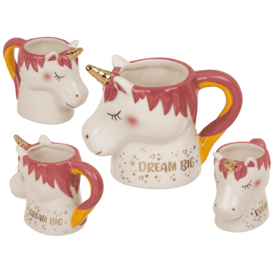 Mug, Unicorn, Dream Big, 15 x 11 cm.,