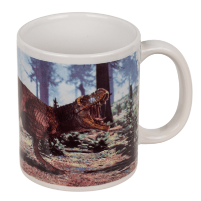 Mug en grès, T-Rex,