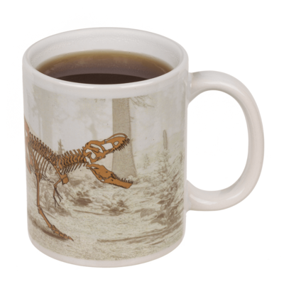 Mug en grès, T-Rex,