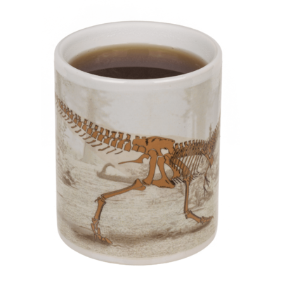 Mug en grès, T-Rex,