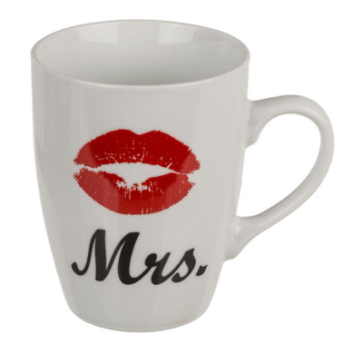 Mug New Bone China, Mr & Mrs,