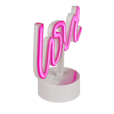 Neon-Leuchte, Love, 32 x 12 cm,