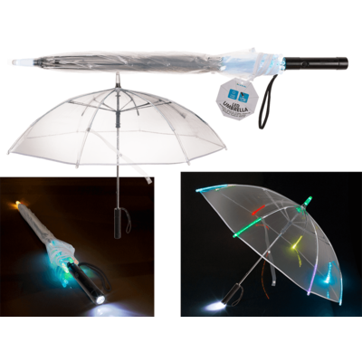 Ombrello LED, D: 85 cm,