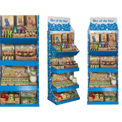 OOTB-Bodendisplay, Dinosaurier,