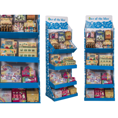 OOTB-Bodendisplay, Dinosaurier & Einhorn,