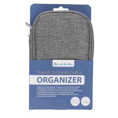 Organizer da viaggio/cavi, ca. 19 x 12 cm,