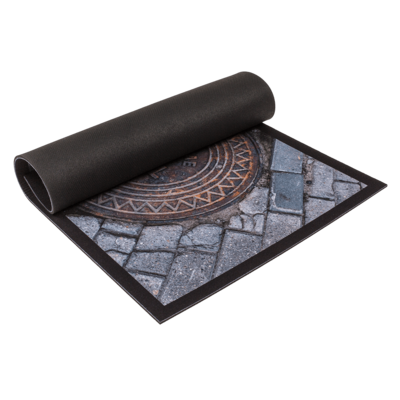 Outdoor Floor Mat, Manhole Cover, 40 x 60cm,