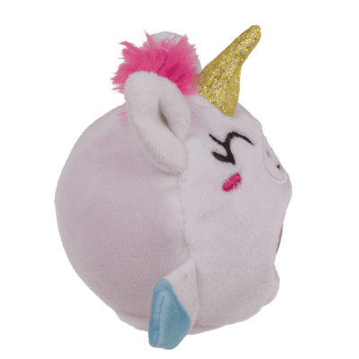 Palla di peluche, unicorno