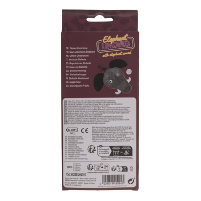 Pantalón elefante, con chip de sonido