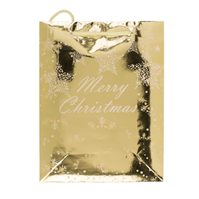 Paper gift bag, Glossy Christmas,