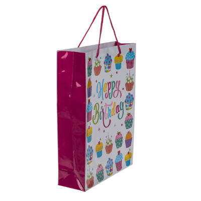 Paper gift bag, Happy Birthday,