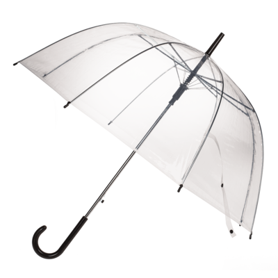 Parapluie coupole, Transparent,
