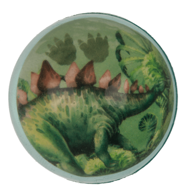 Pelota saltarina, Dinosaurio, aprox. 4,5 cm,