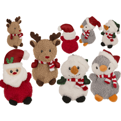 Peluche de Navidad, simpáticos animales